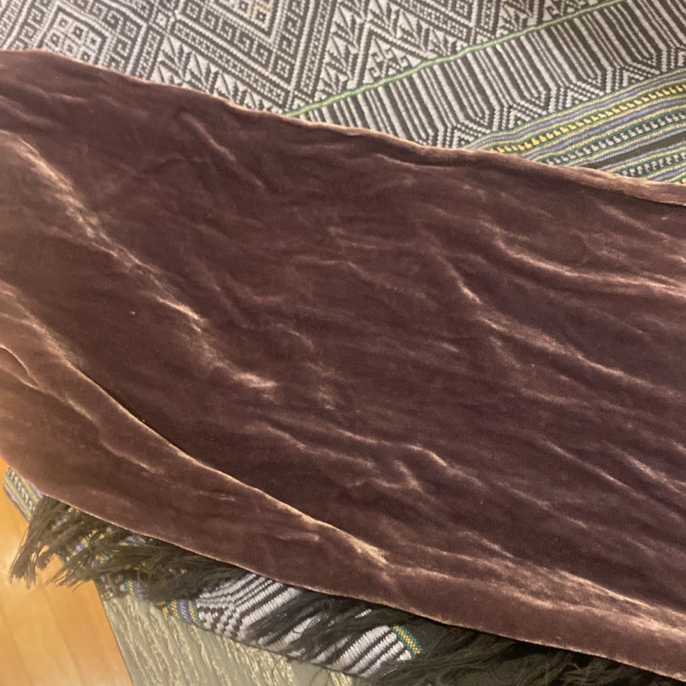 Velvet Purple Scarf